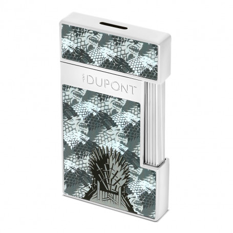 S.T. Dupont Encendedor Slimmy Collection Juego de Tronos Stark Cromo