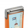 Lighter Elie Bleu J15 Gun Casa Cubana Orange - Limited Edition