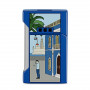 Elie Bleu Accendino Flat Flame Carrousel Blue - Edizione limitata