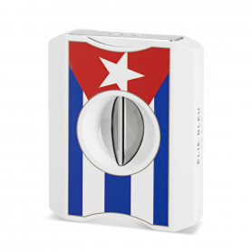 Elie Bleu Charuto cortado V-Cut edição bandeira cubana