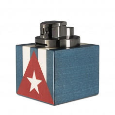 Briquet de Table Adorini Cuba "Te Amo" - 4 Flammes Jet