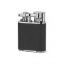 Alfred Junior luxury black leather lighter Peter Charles Paris