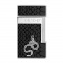 Feuerzeug S.T. Dupont Slimmy Edition snake schwarz