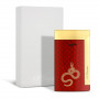 S.T. Dupont Slim 7 Feuerzeug Special Edition Snake Rot