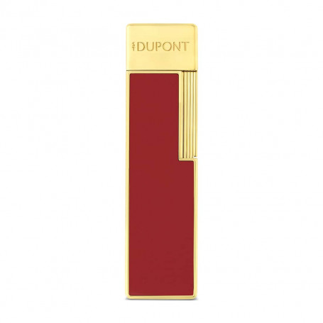 Collezione di accendini Twiggy bordeaux e oro S.T. Dupont