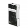 Isqueiro S.T. Dupont Para-choques Biggy Preto e cromado
