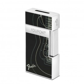 Lighter S.T. Dupont Biggy Fender Black and Chrome