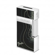 Lighter S.T. Dupont Biggy Fender Black and Chrome