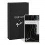 Briquet S.T. Dupont Slimmy Fender Noir et Chrome