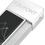 Briquet S.T. Dupont Twiggy Fender Noir et Chrome