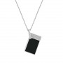 Collier Briquet S.T. Dupont Chrome et Noir