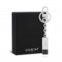 Doppelte Ausstechform S.T. Dupont Chrom und Schwarz