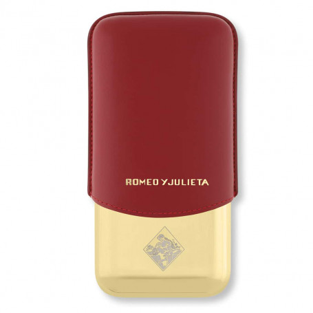 Estuche para puros S.T. Dupont Romeo y Julieta Oro Rojo - 3 puros