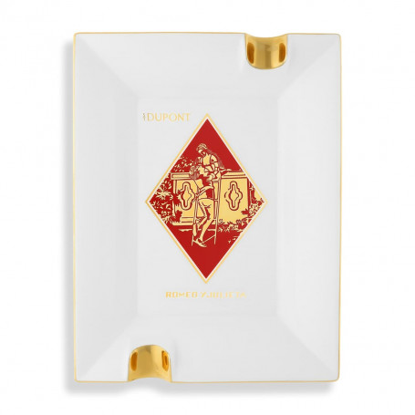 Cenicero de porcelana S.T. Dupont Romeo y Julieta