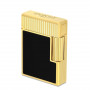 Feuerzeug S.T. Dupont Linie 1 Schwarz und Gold