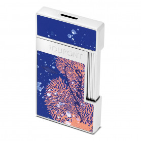 Feuerzeug S.T. Dupont Slimmy Vanikoro Chrome