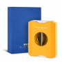 Tagliasigari Elie Bleu V-Cut Giallo laccato