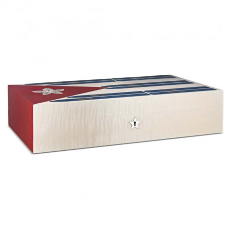 Humidor Elie Bleu Cuban colors 110 cigars