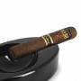 Cendrier pour cigare Elie Bleu Obsidienne Noire – 2 cigares