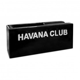 Cinzeiro Havana Club El Señorito Black - Cerâmica artesanal