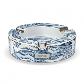 Cendrier Cigare Rond XL Vague Bleue S.T. Dupont