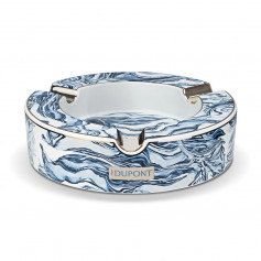 Cenicero Cigarro Redondo XL Onda Azul S.T. Dupont