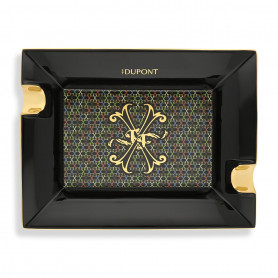 Cinzeiro para charutos S.T. Dupont Fuente Black em porcelana