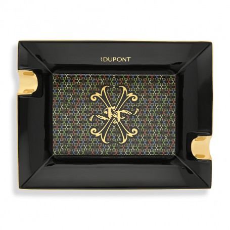 Cinzeiro para charutos S.T. Dupont Fuente Black em porcelana