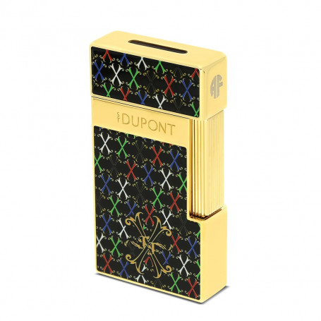 Encendedor S.T. Dupont Biggy Fuente Black Gold