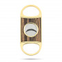 Double-blade cigar cutter Adorini in ebony and gilding