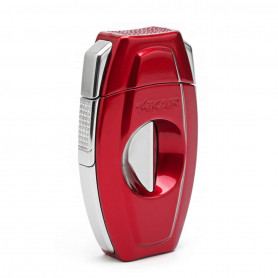 Zigarrenabschneider Xikar Flip Double Coupe Rot