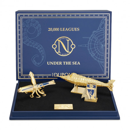 Coffret Briquet et Stylo S.T. Dupont 20000 Lieues sous les mers Mobilis – Édition Limitée