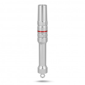 Perfurador de charuto prateado