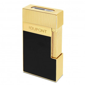 Encendedor de mesa S.T. Dupont Biggy Negro y Oro