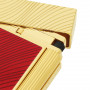 Accendino S.T. Dupont Ligne 2 Cavallo Mane Rosso e Oro
