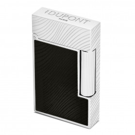 Mechero S.T. Dupont Ligne 2 Crin de Caballo Negro y Cromo