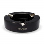 Cenicero S.T. Dupont XL redondo negro y cromado