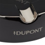 Cigar ashtray S.T. Dupont XL round black and chrome