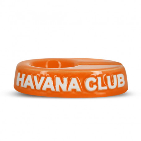 Posacenere Havana Club Chico Orange in ceramica