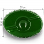 Cigar ashtray Ceramic Socio Double Green Perrier