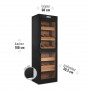 Angelo black humidor
