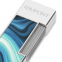 Briquet S.T. Dupont Twiggy Géode bleu et chrome