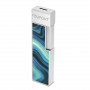 Isqueiro « S.T. Dupont » Twiggy Geode azul e cromado