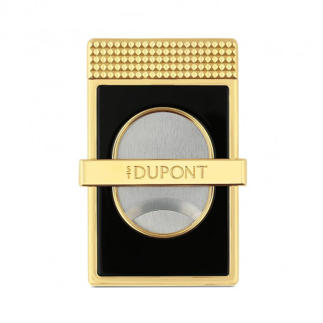 S.T. Dupont Slim Cohiba 60 Zigarrenabschneider, schwarz und goldfarben