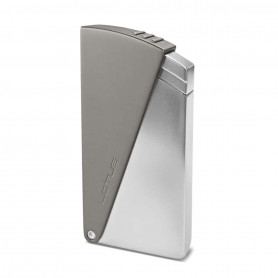 Briquet Lotus Tempête Diagonal Chrome Mat et Gun