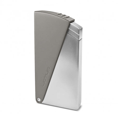 ***Briquet Lotus Tempête Diagonal Chrome Mat et Gun