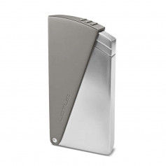 ***Briquet Lotus Tempête Diagonal Chrome Mat et Gun