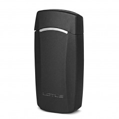 Briquet tempête Lotus Noir mat