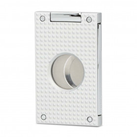 Caseti Double-Blade Cigar Cutter, Fine Chrome Finish