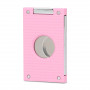 Caseti Paris Double-Blade Cigar Cutter with Pink Finish